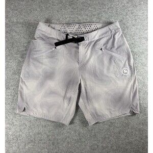 Backcountry Mens XL Gray Hiking MTB Trail Shorts Lightweight